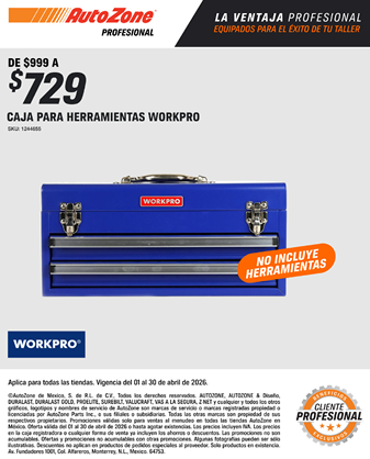 Caja para Herramientas WorkPro