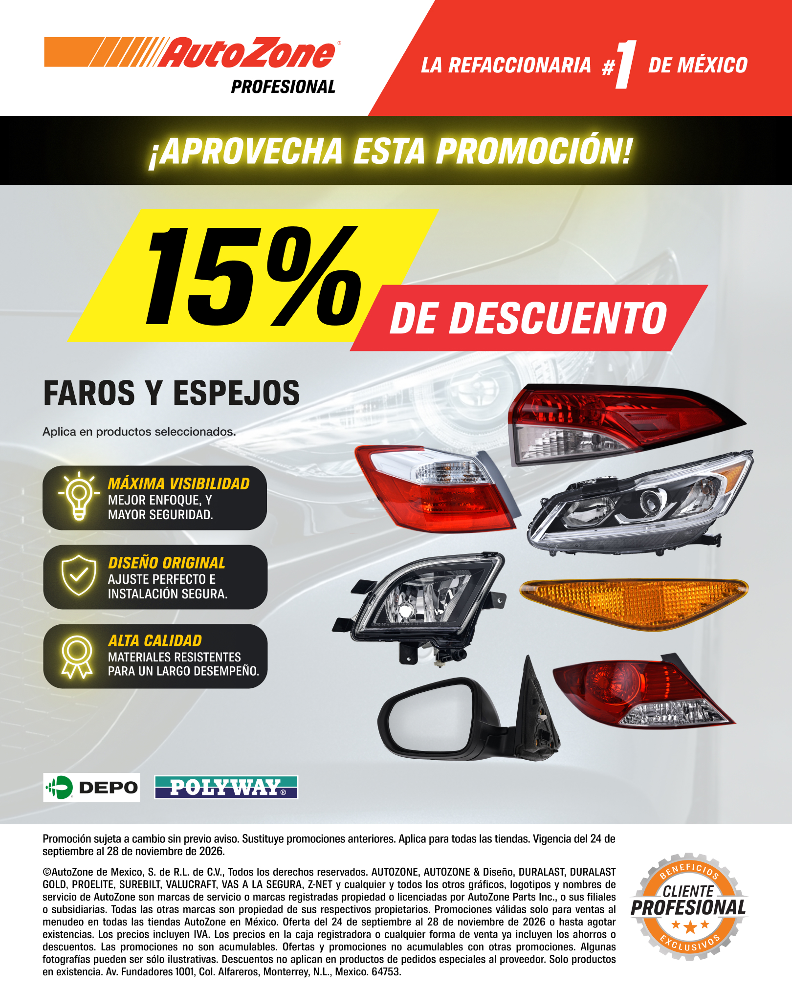 Promoción Faros y Espejos
